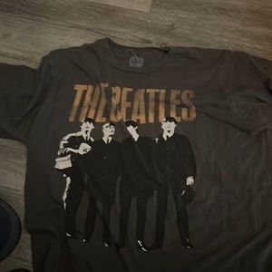 Beatles XL SS Gray T-shirt